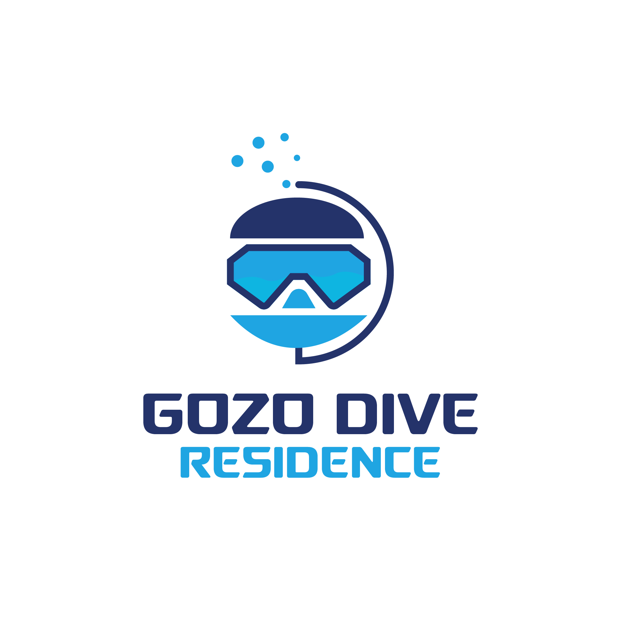 Logo Design by logodezyn 2 for GOZODIVE - St. Andrews | Design #31938386