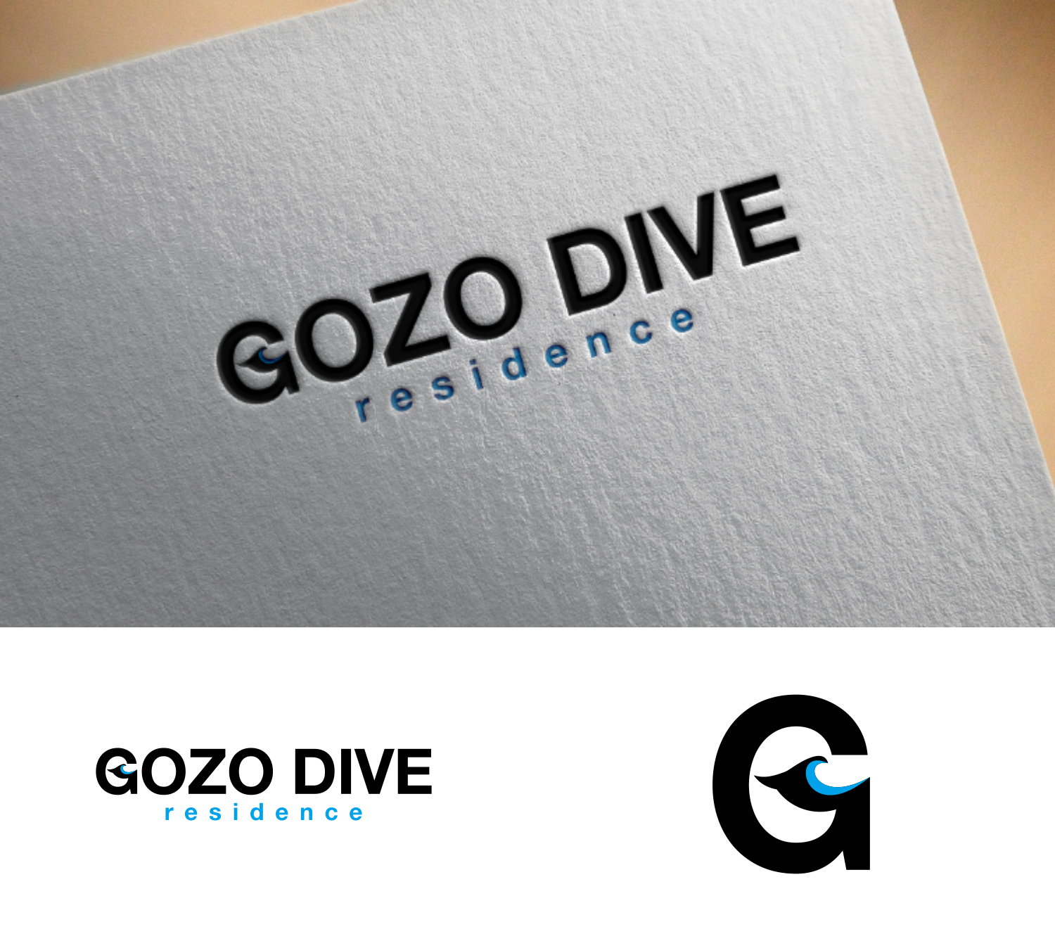 Logo Design by healer1617 for GOZODIVE - St. Andrews | Design #31925319