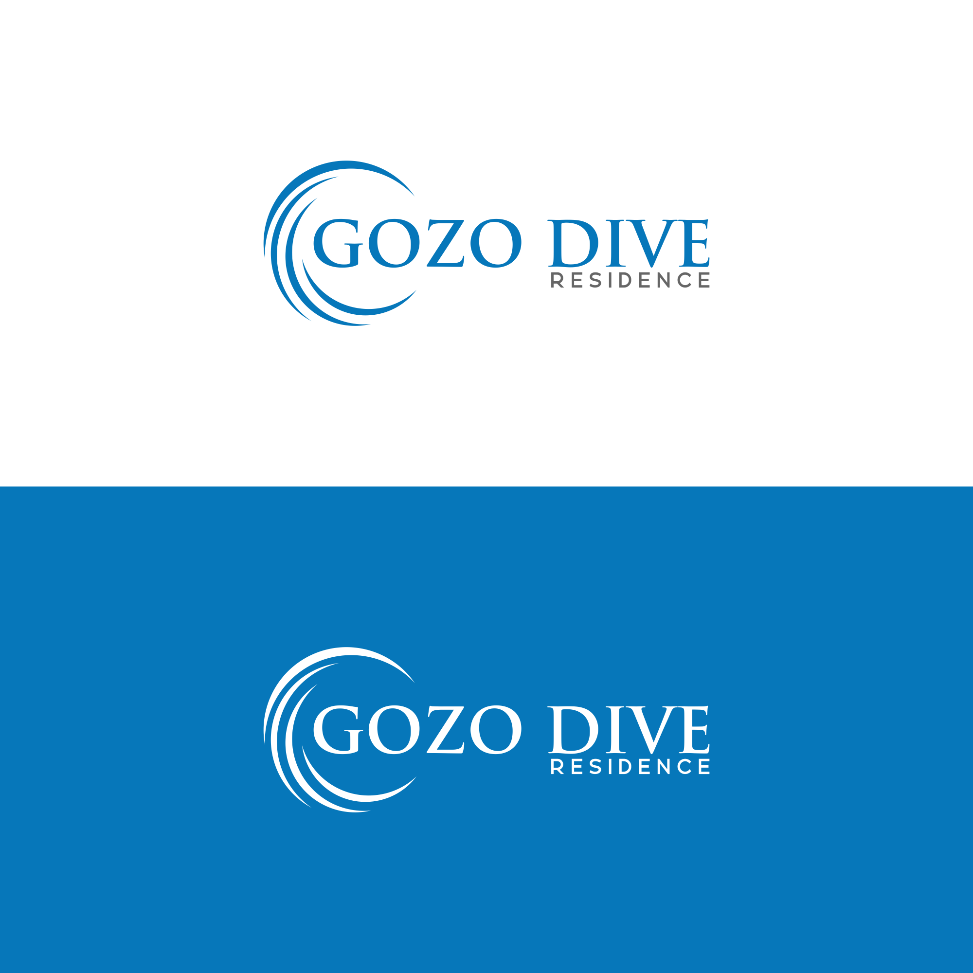Logo Design by ni9 for GOZODIVE - St. Andrews | Design #31958271
