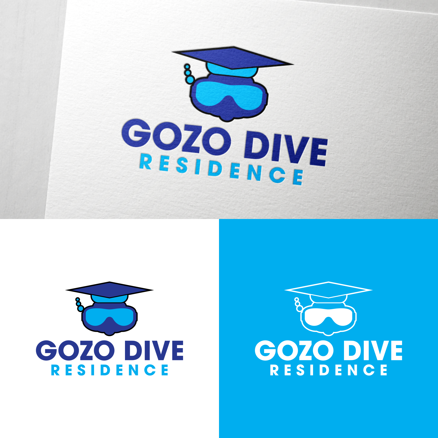 Logo Design by ulun4 for GOZODIVE - St. Andrews | Design #31930101