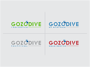 Logo Design by Bee Bee for GOZODIVE - St. Andrews | Design #31955981