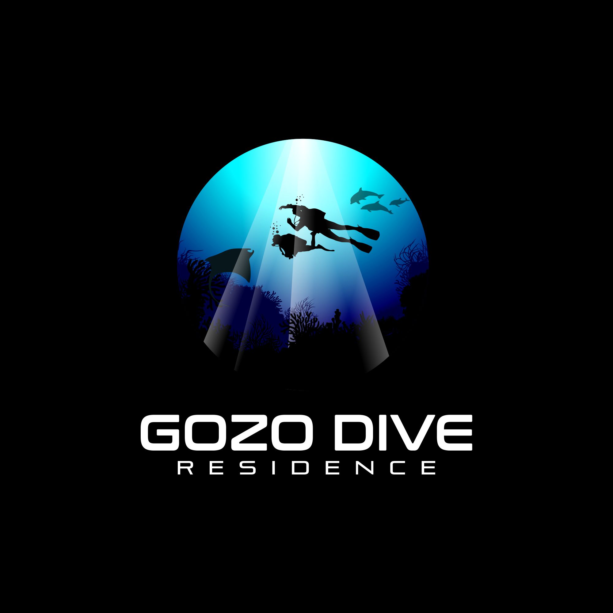 Logo Design by agustian spades for GOZODIVE - St. Andrews | Design #31961598