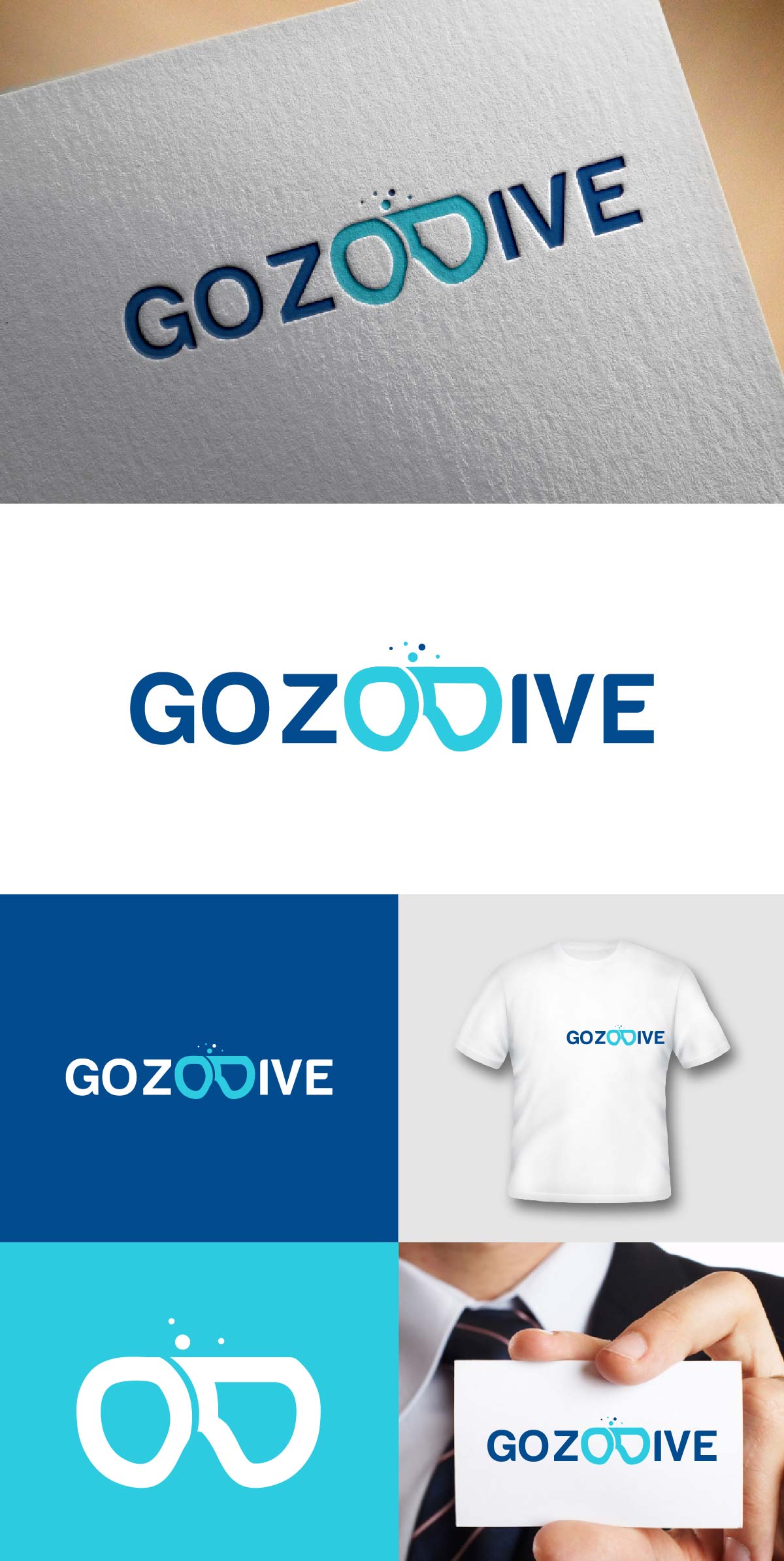Logo-Design von fly  design für GOZODIVE - St. Andrews | Design #31928362