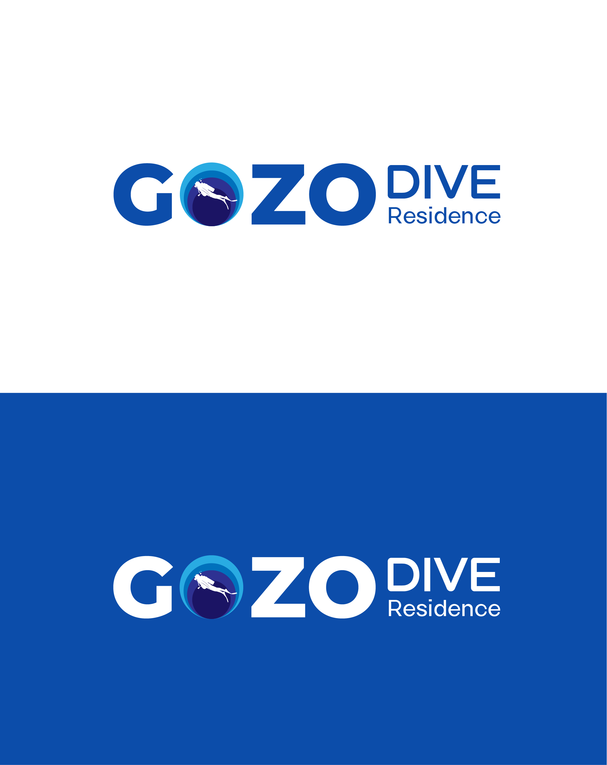 Logo Design by Jaskaran_Singh for GOZODIVE - St. Andrews | Design #31961663