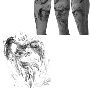 Tattoo Design by Yevhen (Ukrdesign) for this project | Design: #31948392