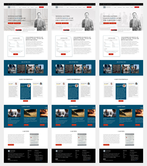 Web Design by pb for Michael''s Law Firm | Design: #31954187