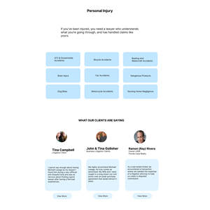 Web Design by king k for Michael''s Law Firm | Design: #31936446
