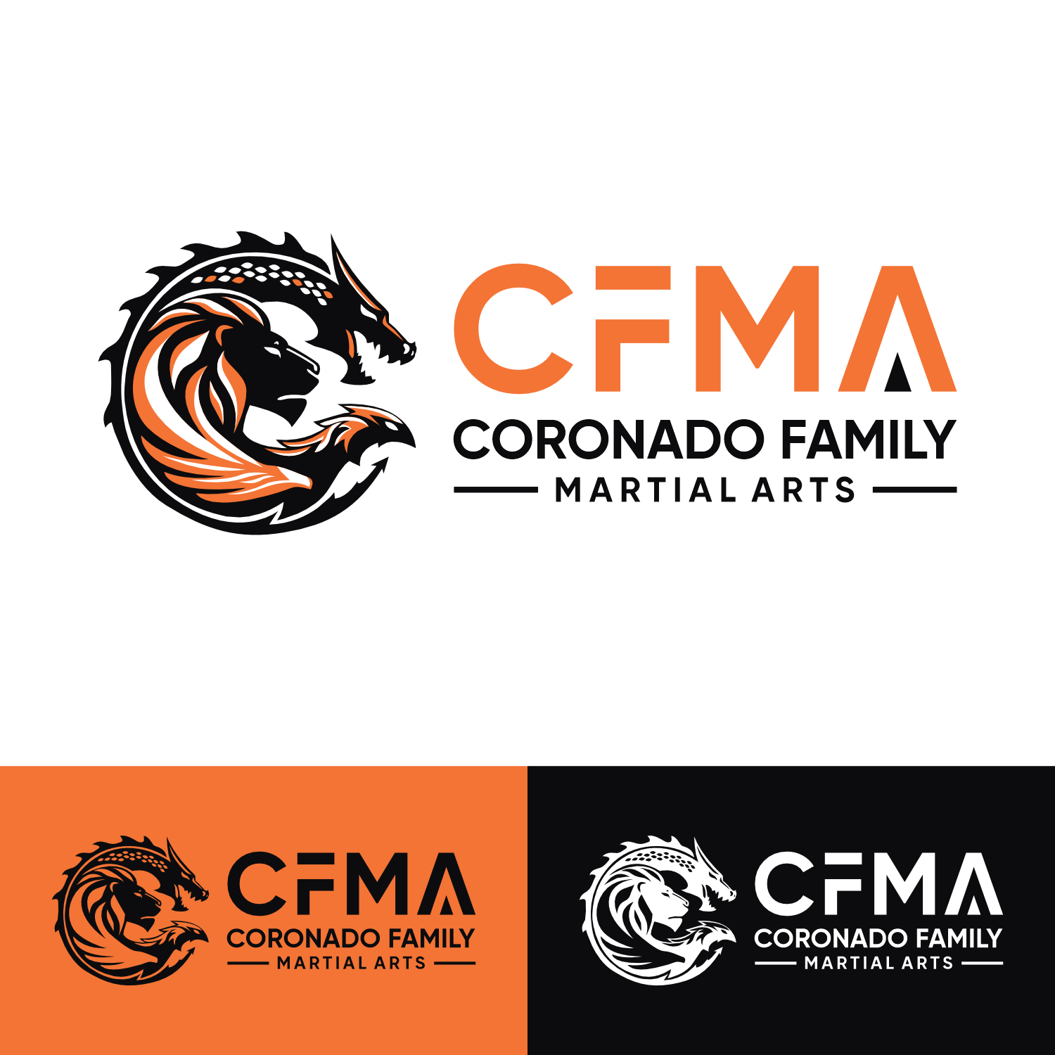 Logo-Design von Dalang Design für Coronado's Family Martial Arts | Design #31950959
