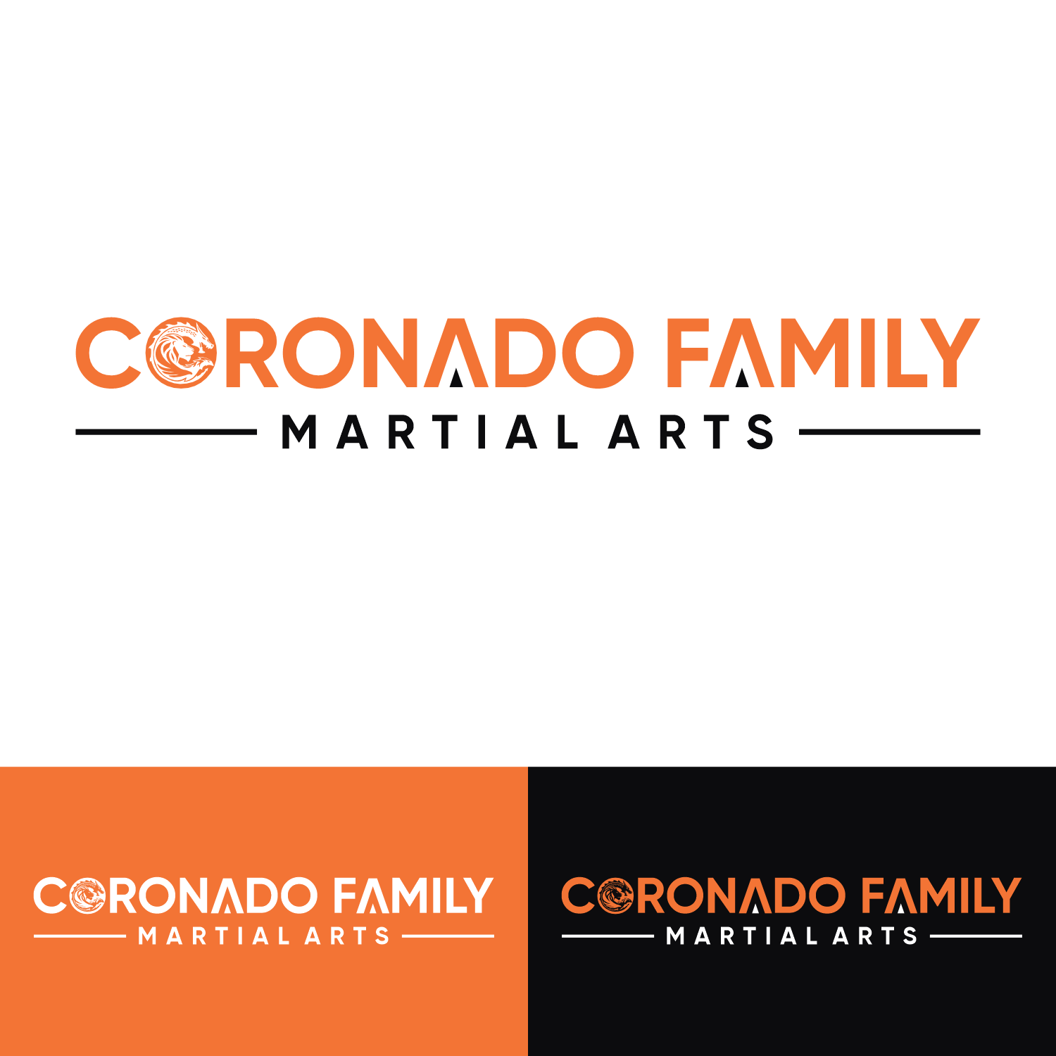 Logo-Design von Dalang Design für Coronado's Family Martial Arts | Design #31953662
