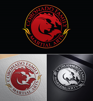 Logo-Design von Atec für Coronado's Family Martial Arts | Design: #31953602