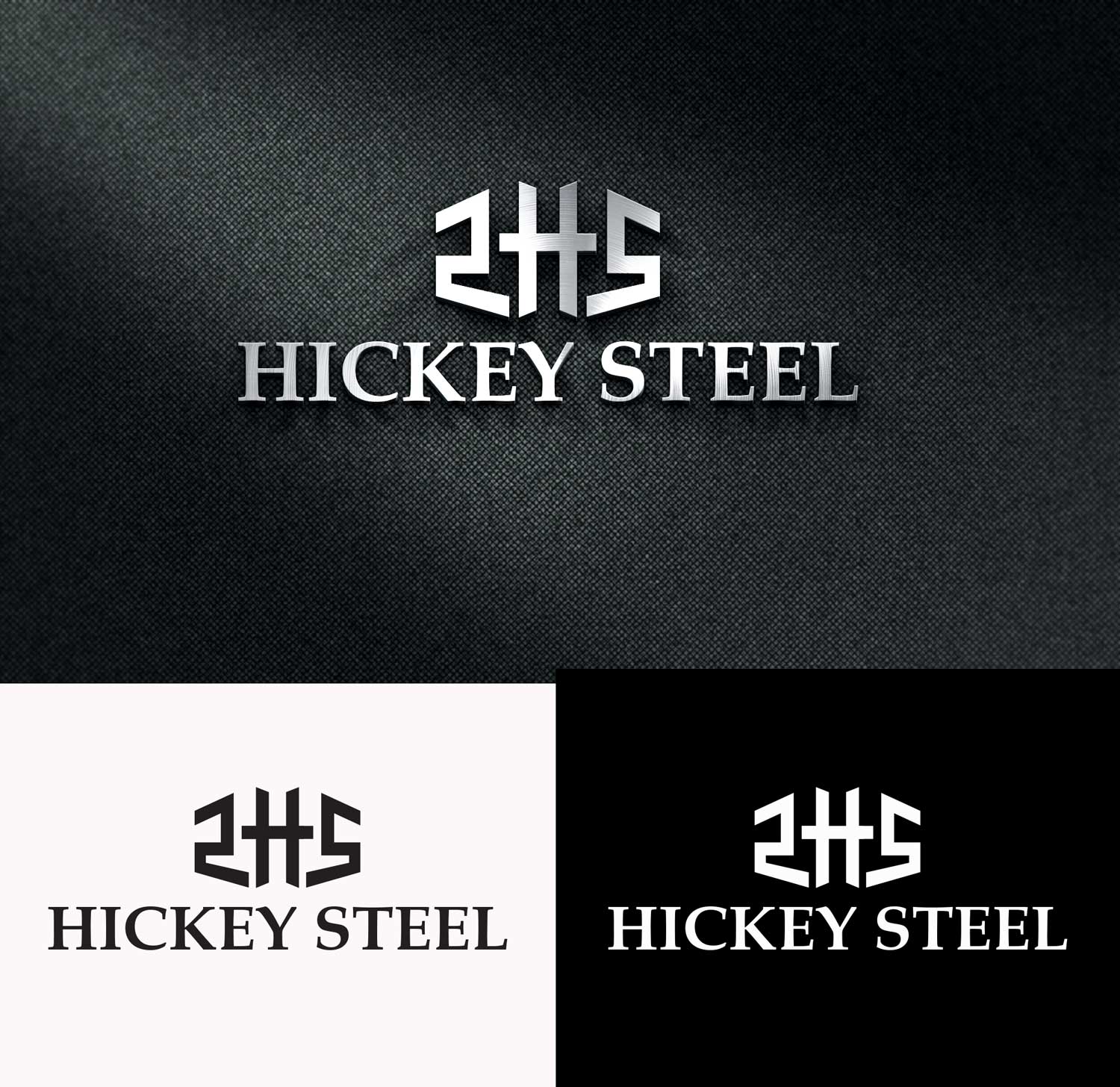 Logo Design by M Art & Design for Hickey Steel | Design #31933259