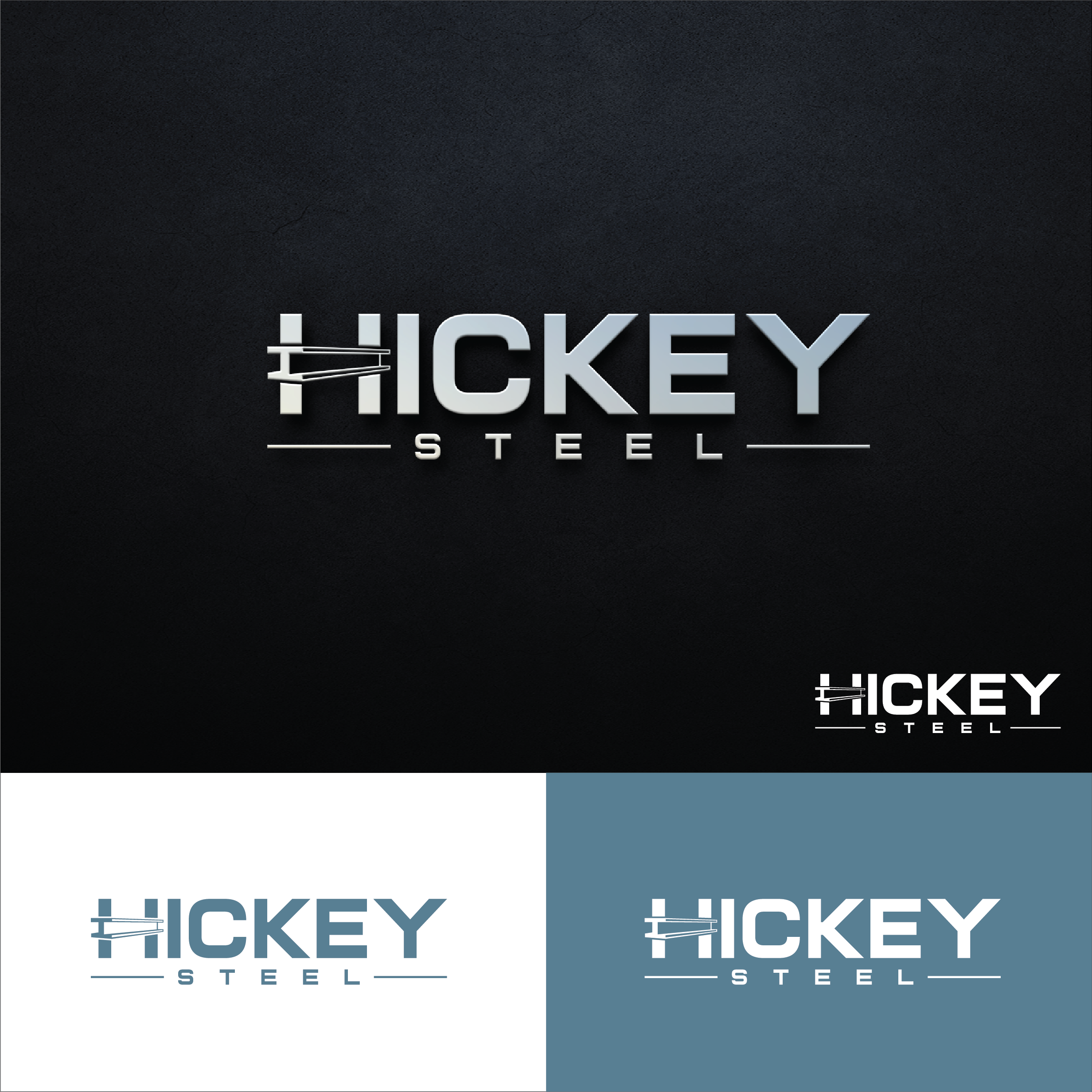 Logo Design by gauravgraphy for Hickey Steel | Design #31933598