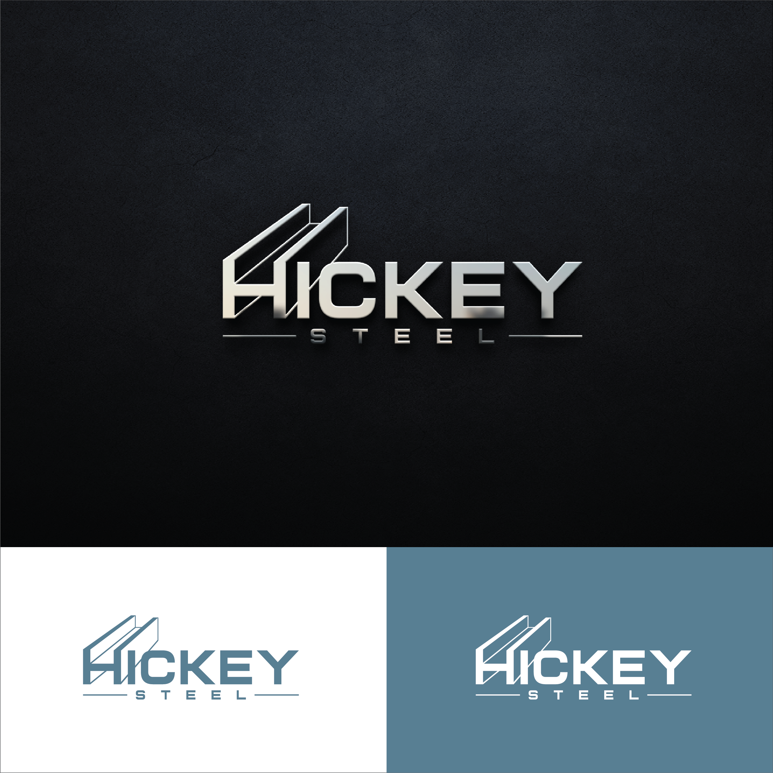 Logo Design by gauravgraphy for Hickey Steel | Design #31933666