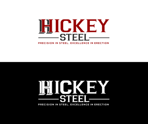 Logo Design by Ayub Zafar for Hickey Steel | Design: #31950416