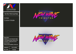 Diseño de Logo por nvisiondesign.co.uk para New Wave Tributes, LLC | Diseño: #31934983