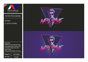 Diseño de Logo por nvisiondesign.co.uk para New Wave Tributes, LLC | Diseño: #31954387