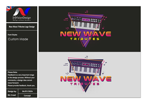 Diseño de Logo por nvisiondesign.co.uk para New Wave Tributes, LLC | Diseño: #32057509
