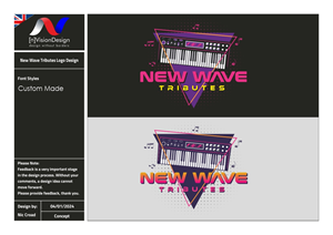 Diseño de Logo por nvisiondesign.co.uk para New Wave Tributes, LLC | Diseño: #32058079