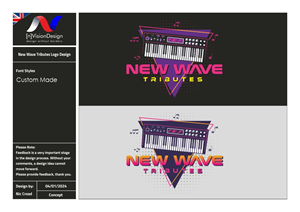Diseño de Logo por nvisiondesign.co.uk para New Wave Tributes, LLC | Diseño: #32061357