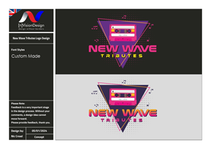 Diseño de Logo por nvisiondesign.co.uk para New Wave Tributes, LLC | Diseño: #32065107