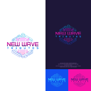 Diseño de Logo por QILLASOFT-Design para New Wave Tributes, LLC | Diseño: #31946642