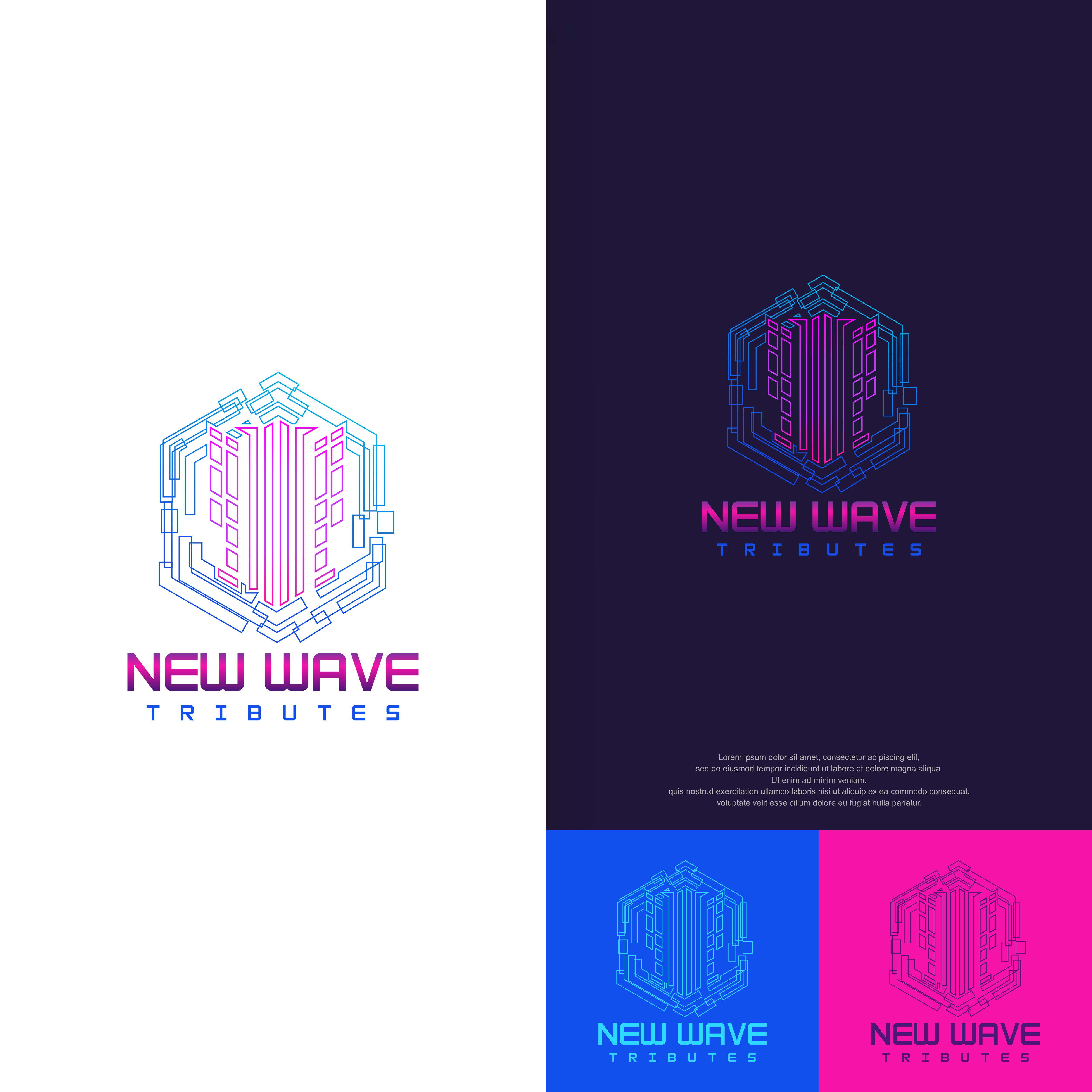 Logo-Design von QILLASOFT-Design für New Wave Tributes, LLC | Design #31946644