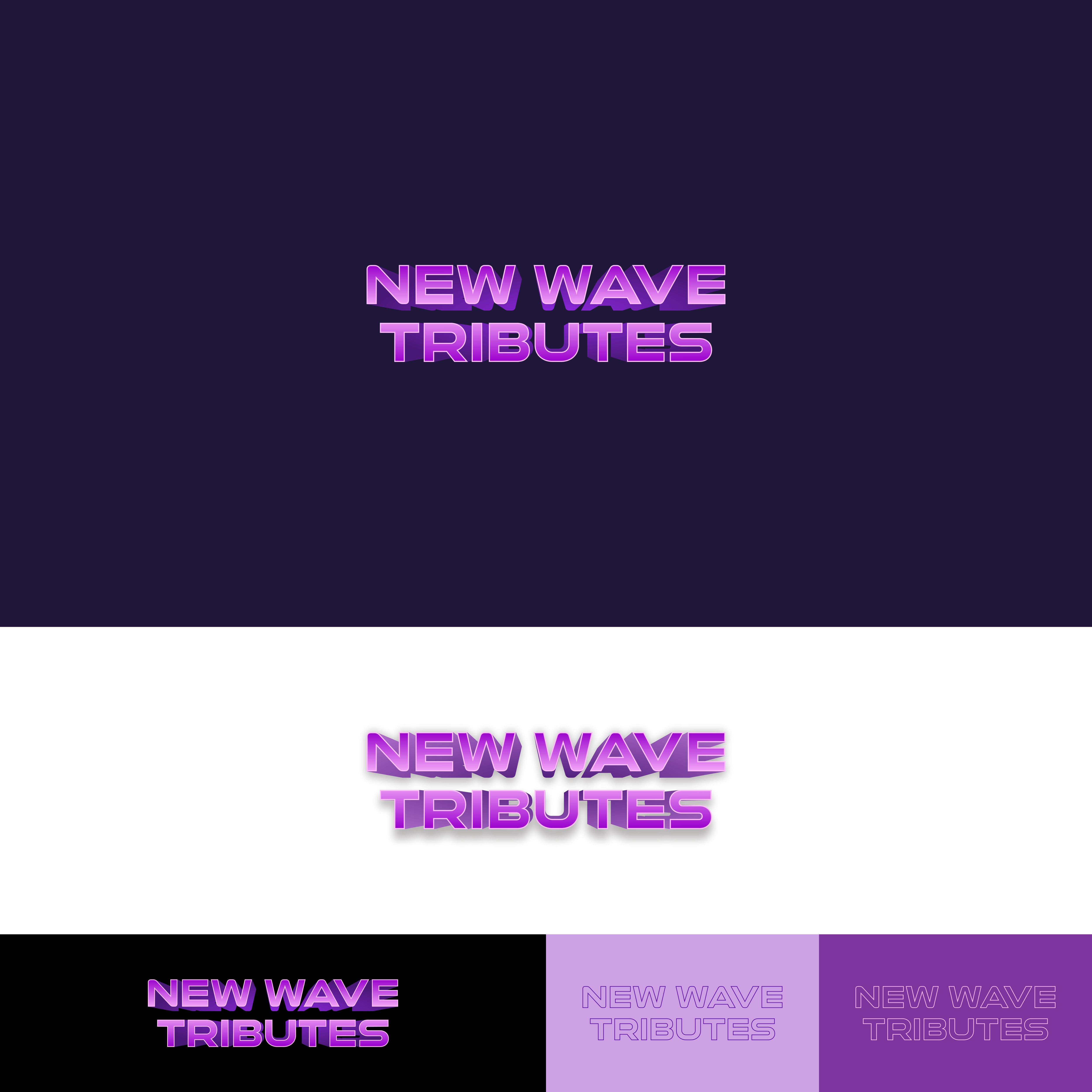 Logo-Design von QILLASOFT-Design für New Wave Tributes, LLC | Design #31953224