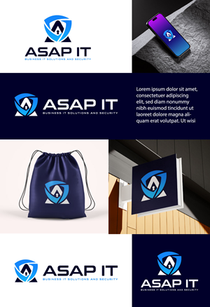 Logo Design by Danial07 for Asap IT | Design: #32054920