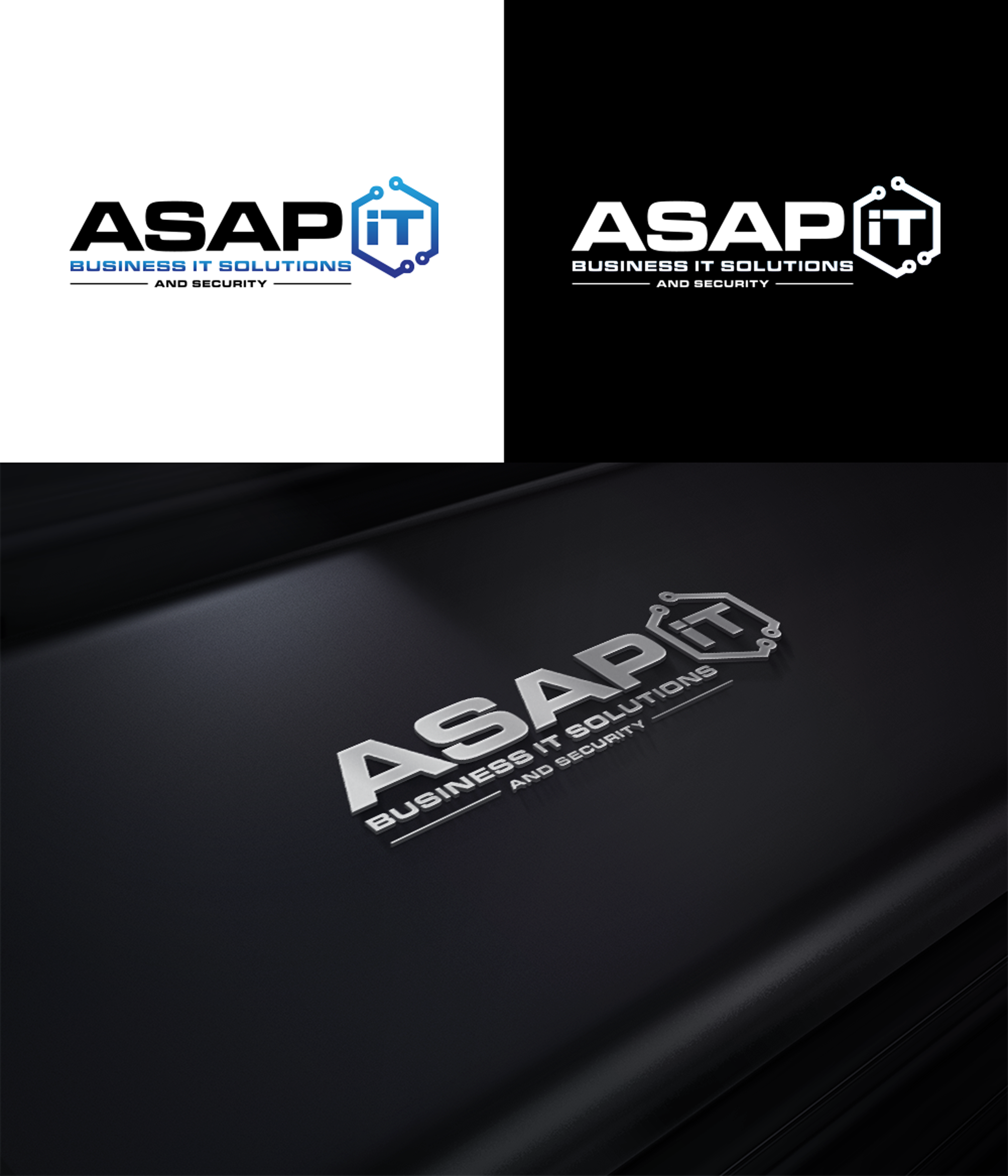 Logo Design by RA-bica for Asap IT | Design #31941524