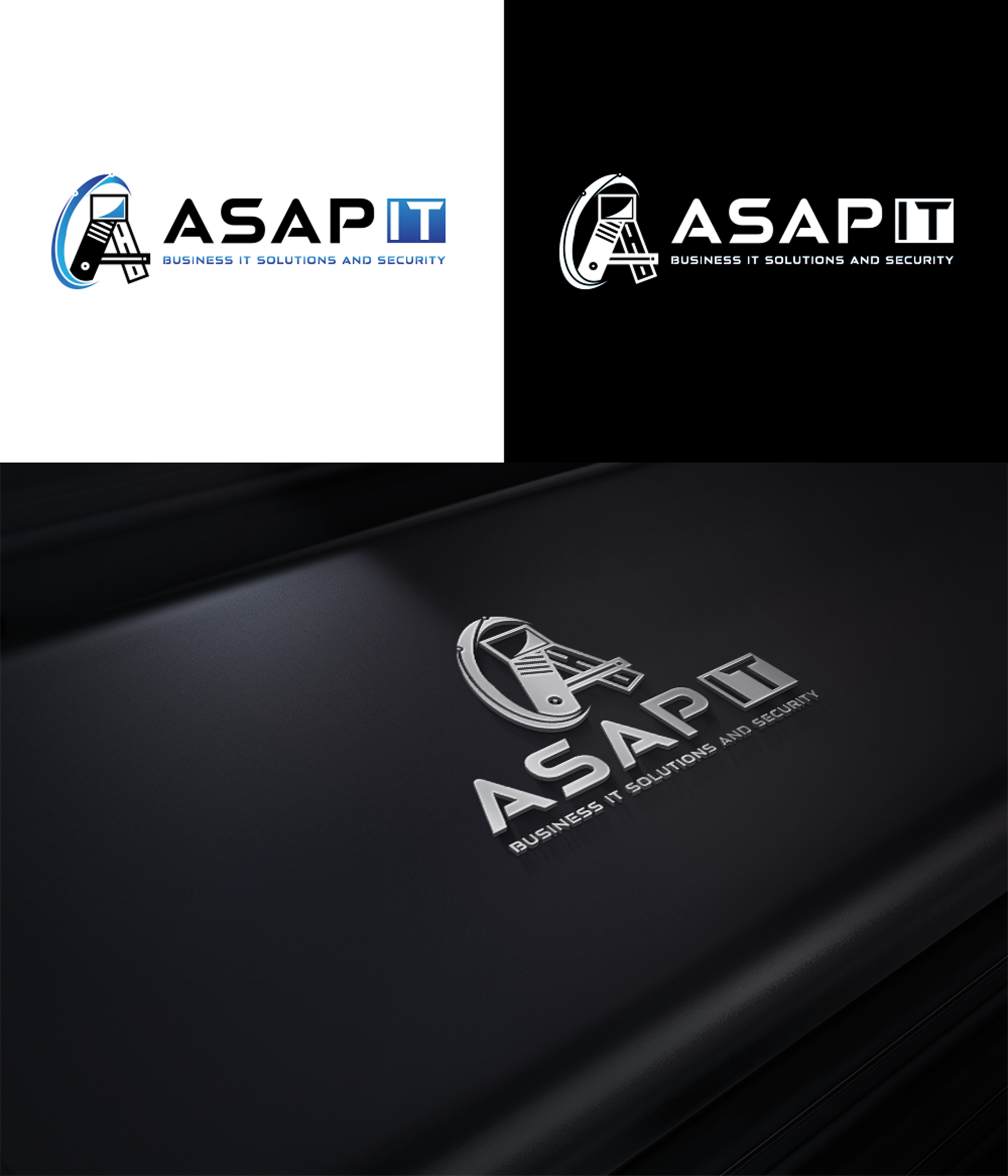 Logo Design by RA-bica for Asap IT | Design #31941525