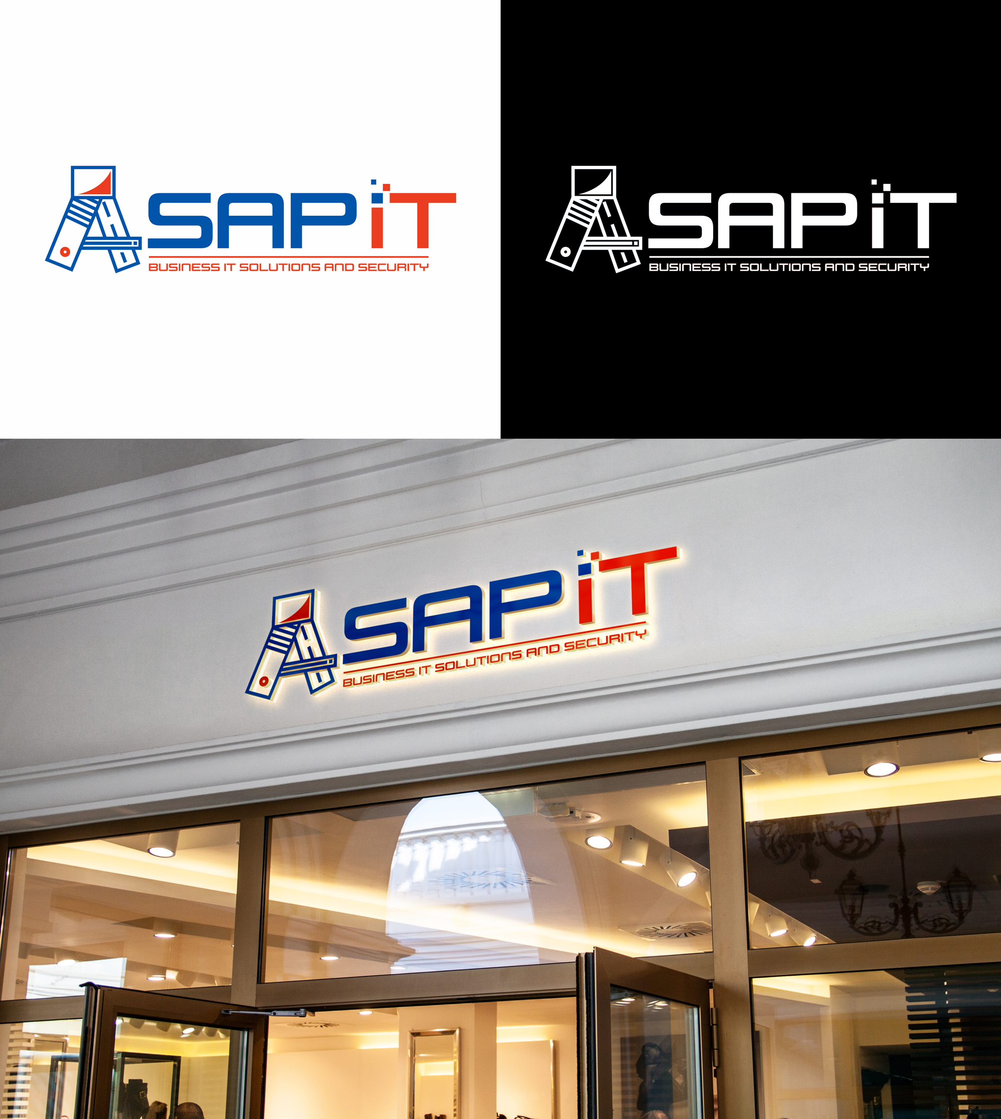 Logo Design by RA-bica for Asap IT | Design #31941526