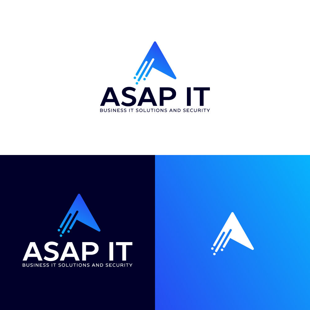Logo Design by vectorvision13 for Asap IT | Design #31940497