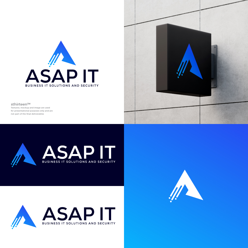 Logo Design by vectorvision13 for Asap IT | Design #31968585
