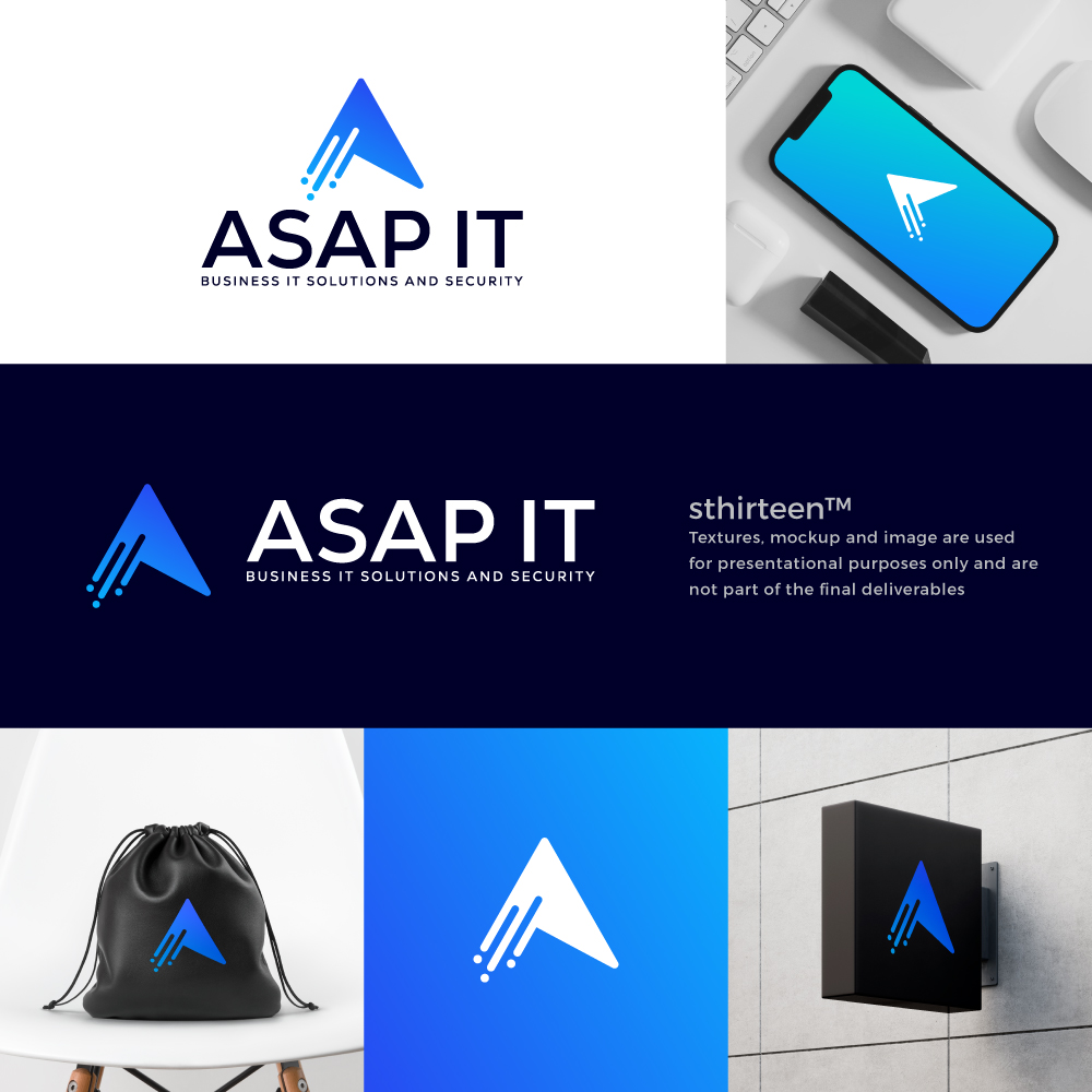 Design de Logo par vectorvision13 pour Asap IT | Design #31968724