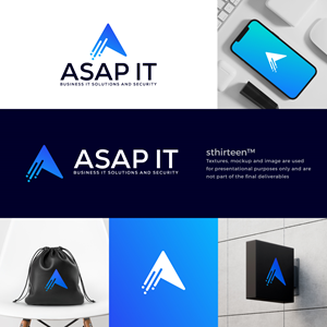Logo Design by vectorvision13 for Asap IT | Design: #31968724