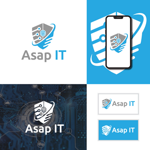 Logo Design by Mimff for Asap IT | Design #31977709