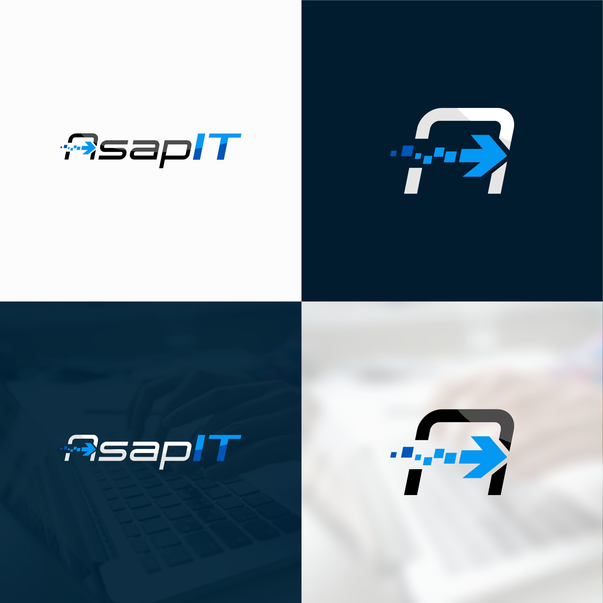 Logo Design by hamkur for Asap IT | Design #31946988