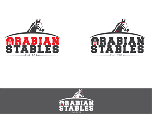 Logo Design by Filip M for Arabian Stables | Design: #3129987