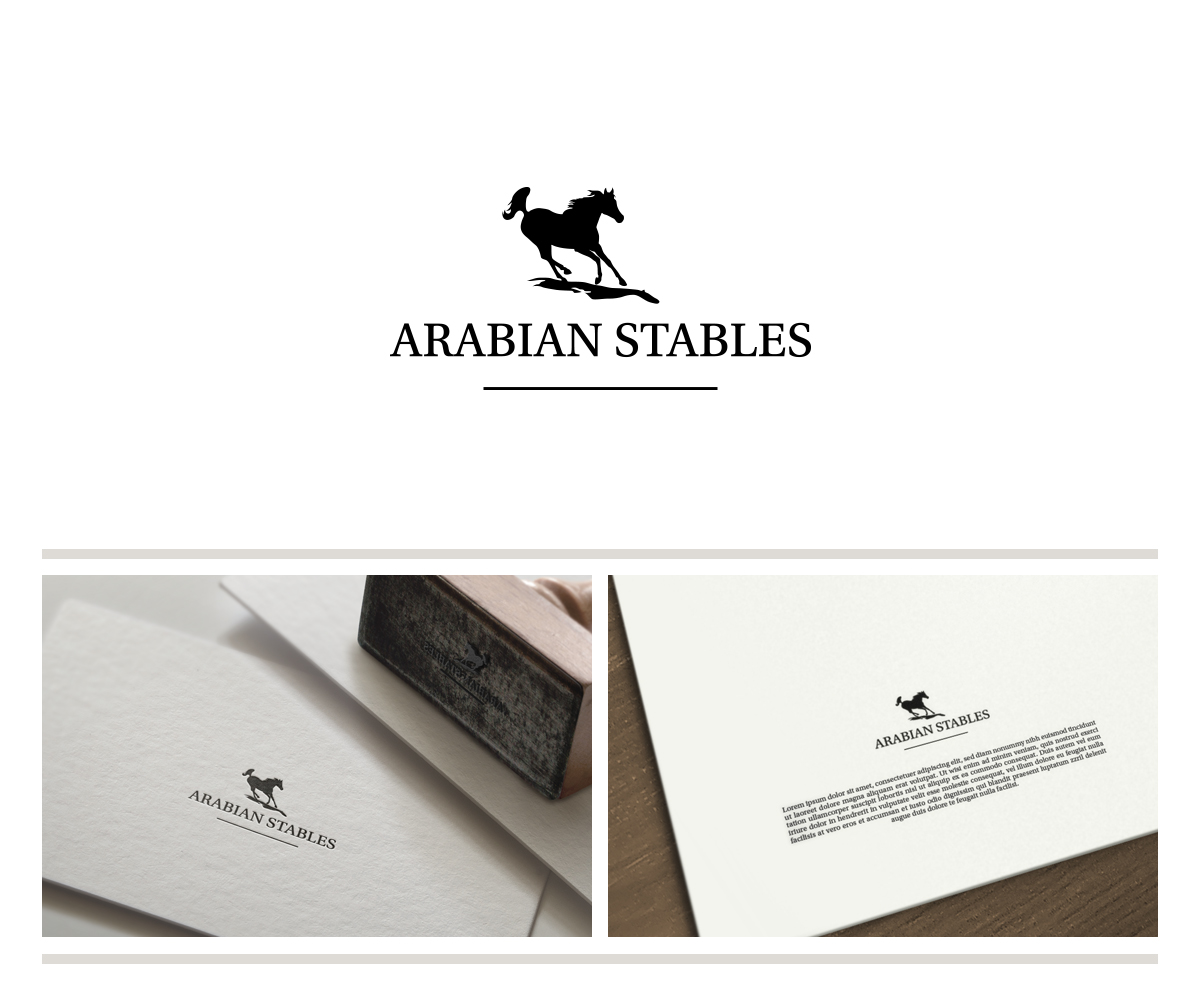 Logo Design by VisualFlava for Arabian Stables | Design #3145797
