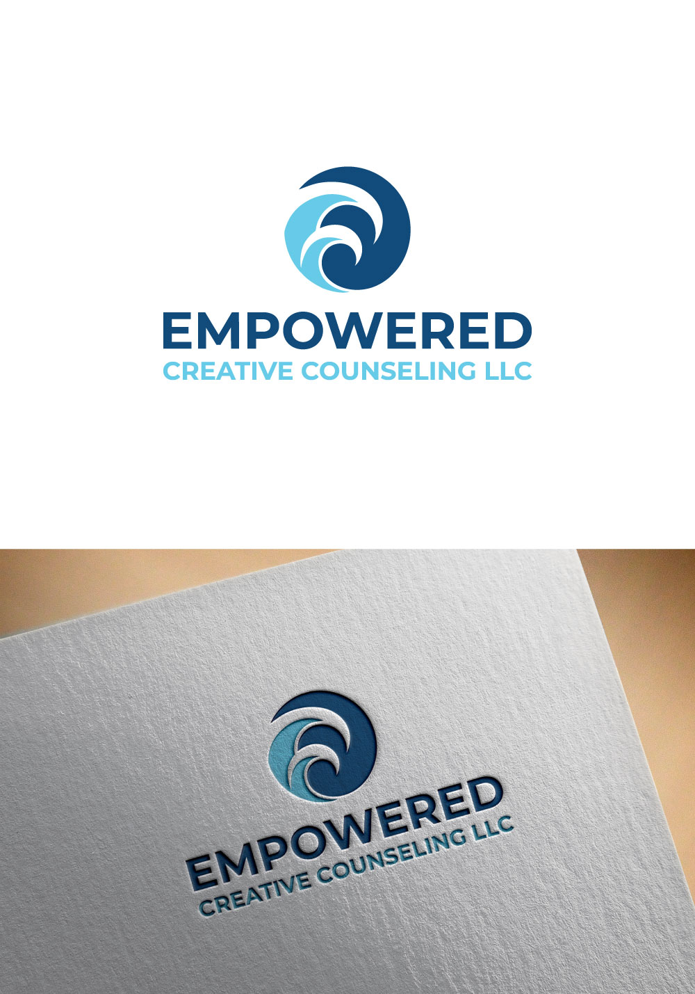 Logo-Design von DesignVerse777 für Empowered Creative Counseling LLC | Design #31954288