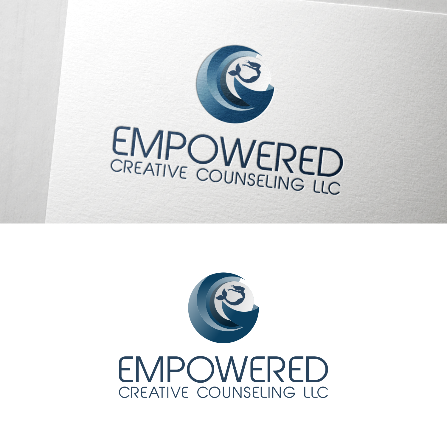 Logo-Design von ulun4 für Empowered Creative Counseling LLC | Design #31946981