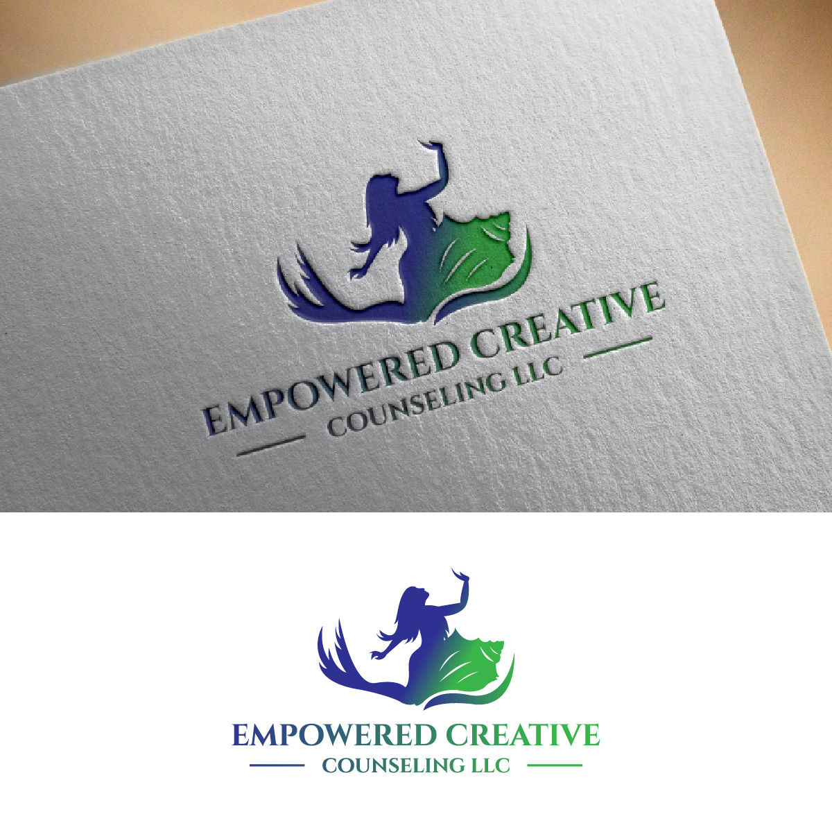 Logo-Design von fly  design für Empowered Creative Counseling LLC | Design #31953307