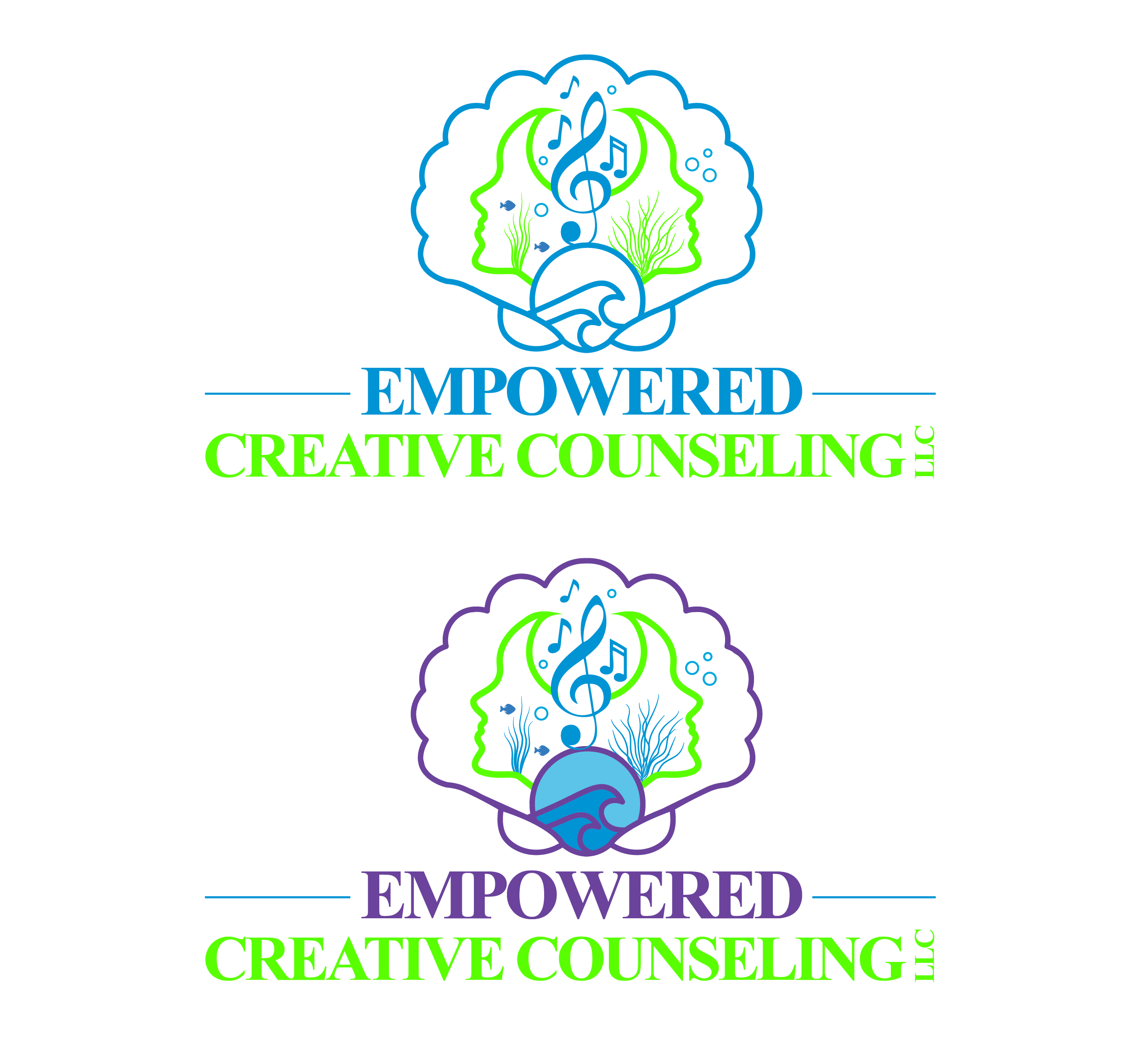 Logo-Design von #hashtag_DEsigN für Empowered Creative Counseling LLC | Design #31953995