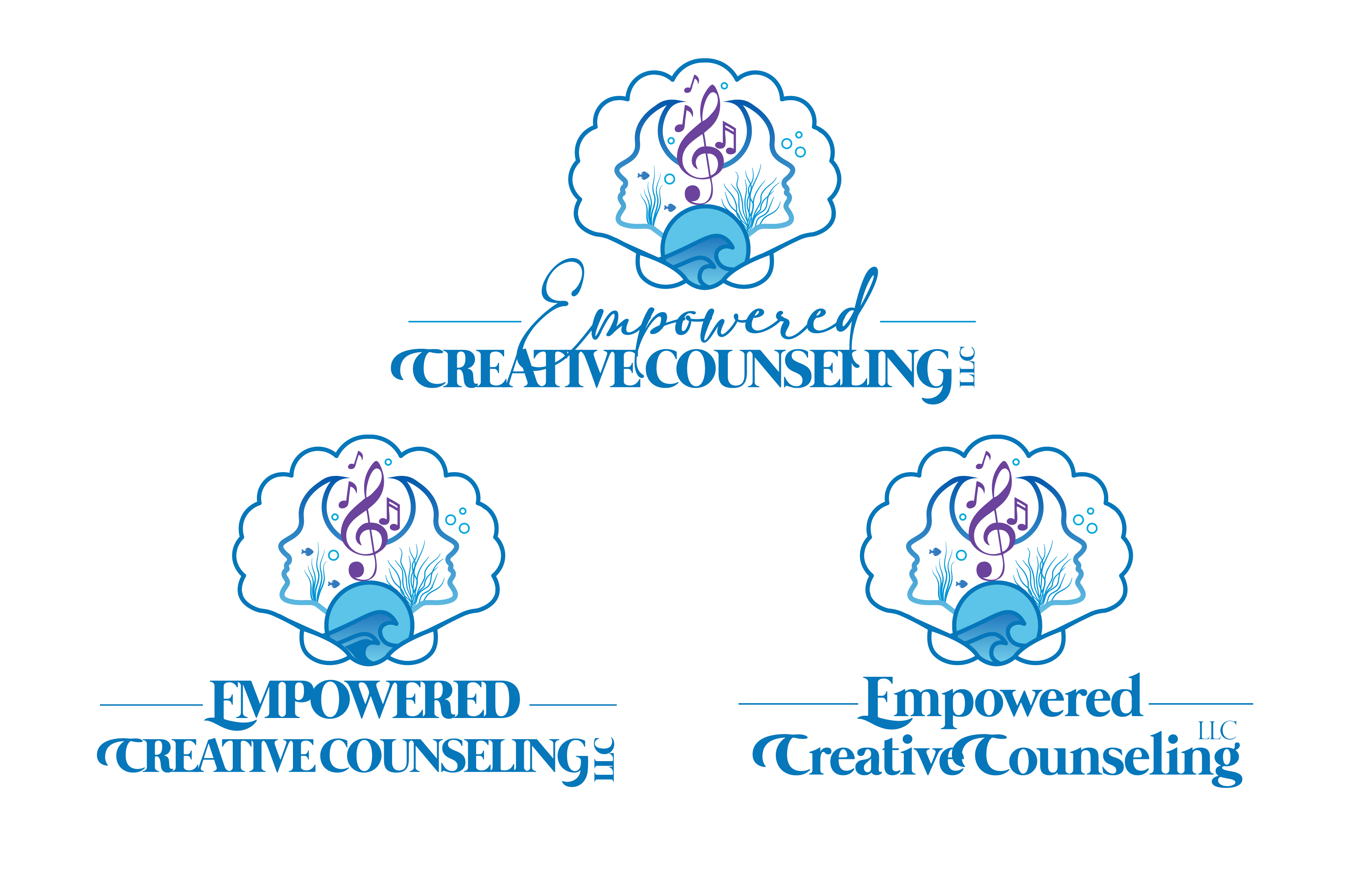 Logo Design by #hashtag_DEsigN for Empowered Creative Counseling LLC | Design #31955127