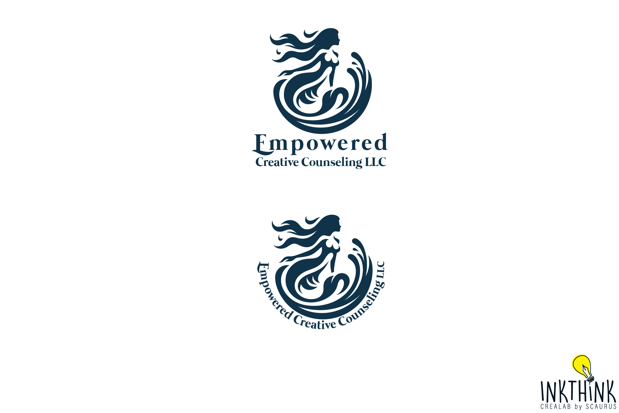 Design de Logo par InkThink by Scaurus pour Empowered Creative Counseling LLC | Design #31945360