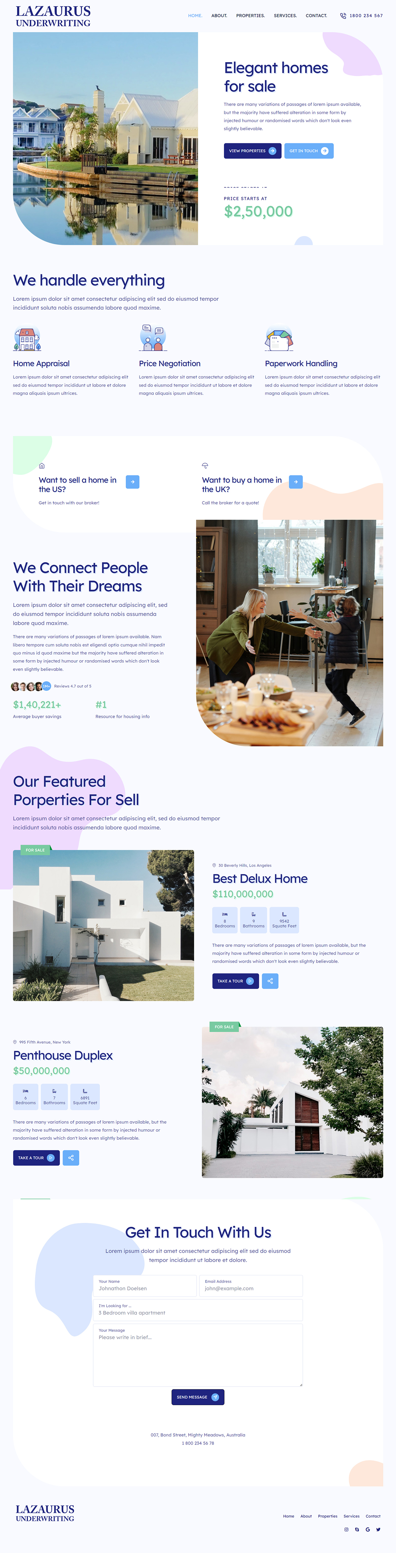 Landing Page Design by M79 for this project | Design #31948580