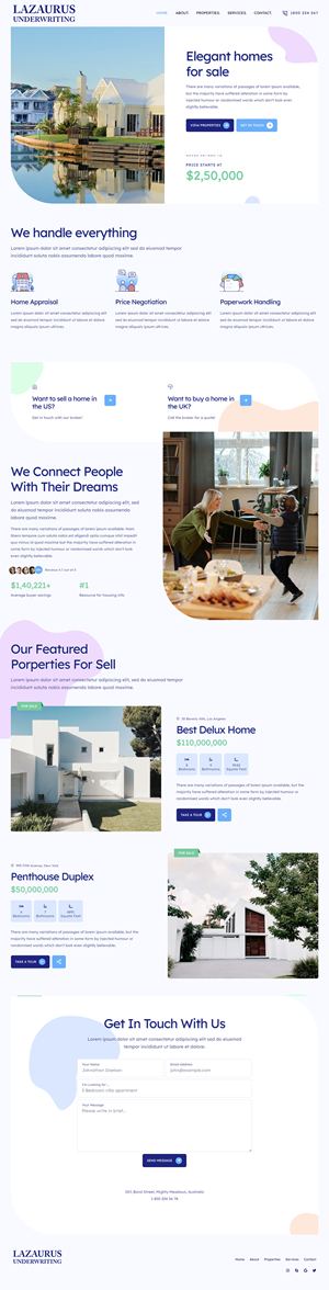 Landing Page Design by M79 for this project | Design: #31948580
