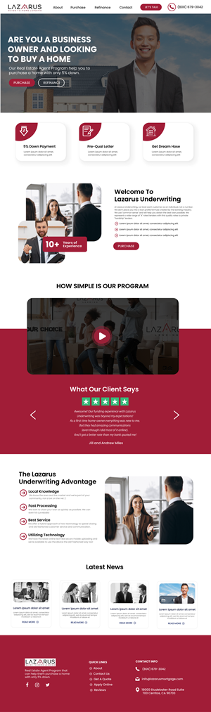 Landing Page Design by WahDesign for this project | Design: #31964145