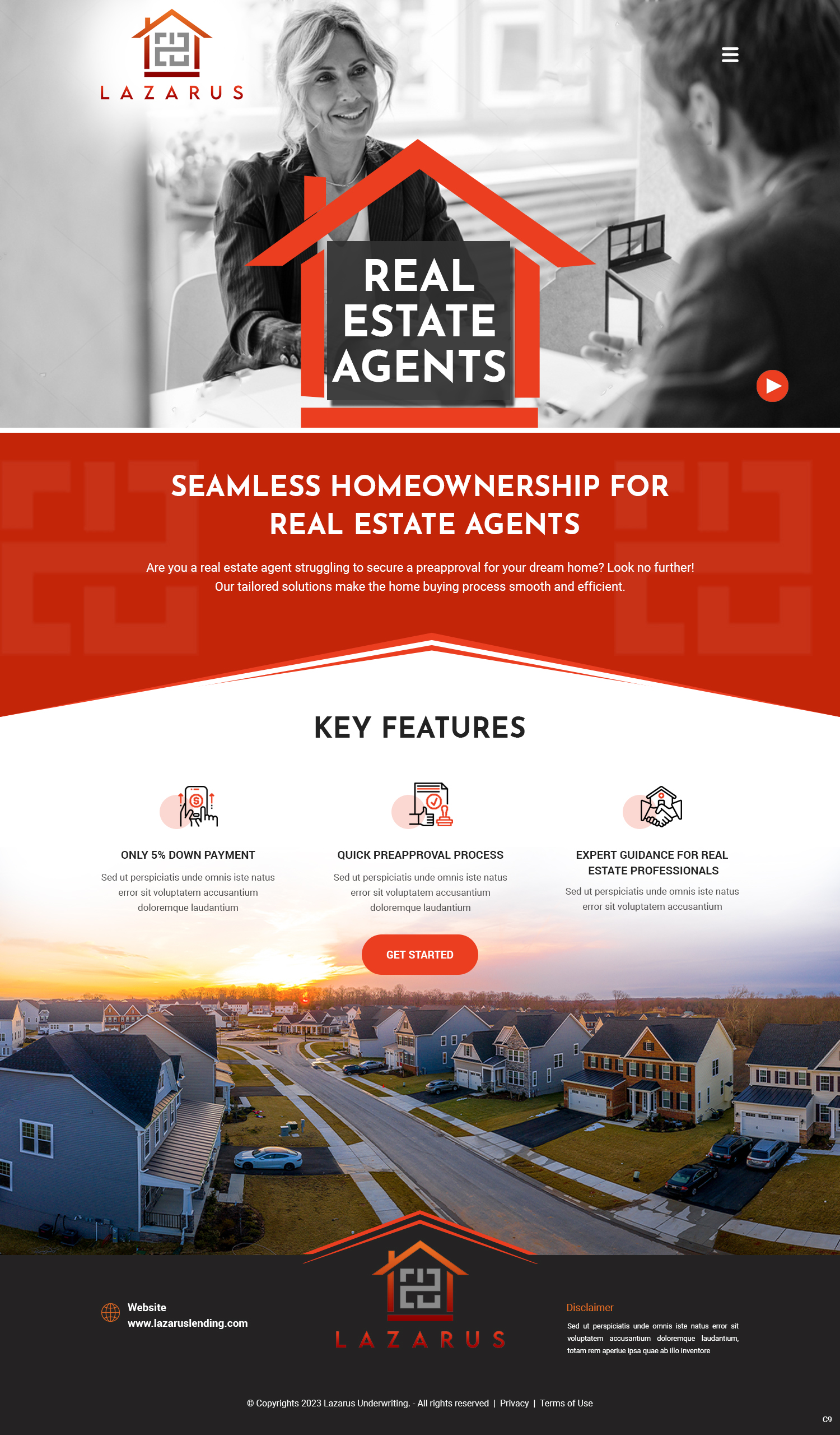 Landing Page Design by pb for this project | Design #31954074
