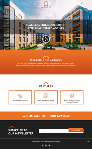 Landing Page Design by pb for this project | Design: #31954075